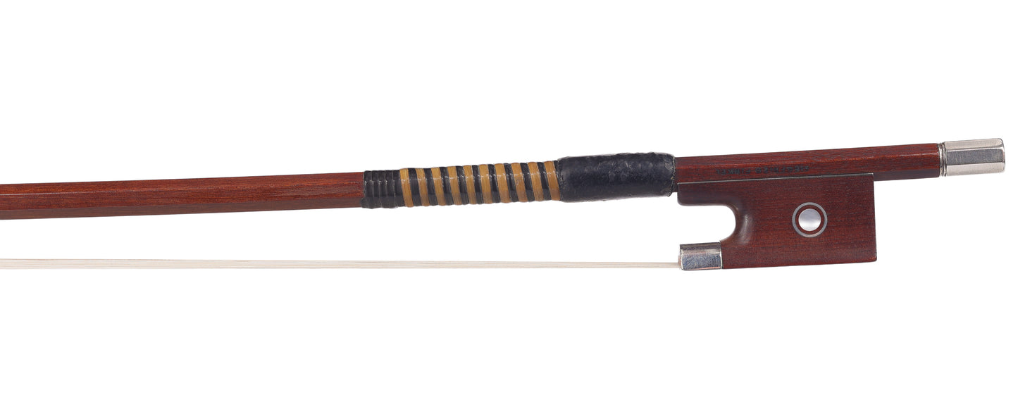SIEGFRIED FINKEL SWISS violin bow, silver/mountain mahogany, 64 g. | Metzler Violins