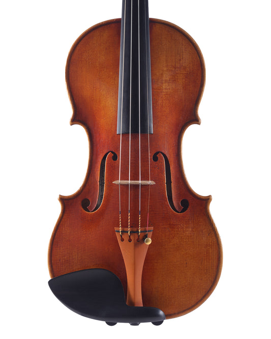 Artur Friedhoff Calvo violin, Strad Titian model, 2022, Oakland CA | Metzler Violins