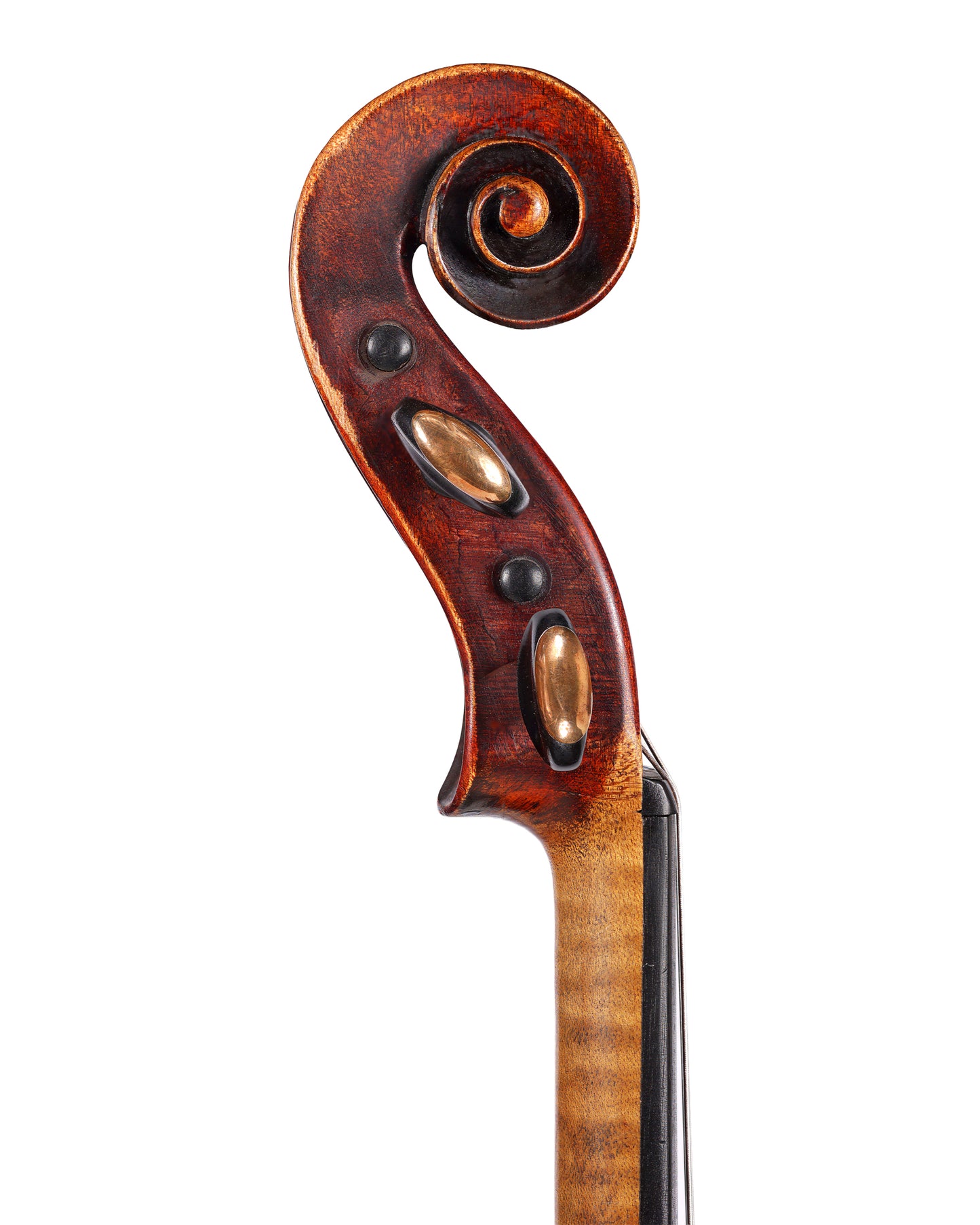 Unlabeled German violin with high arch & reinforced back | Metzler Violins