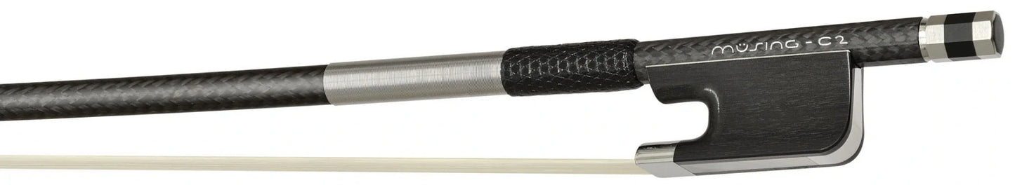 Musing C2 viola bow, nickel/traditional frog | Metzler Violins