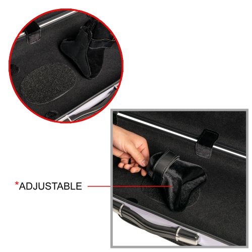 Mika Polycarbonate Oblong Violin Case