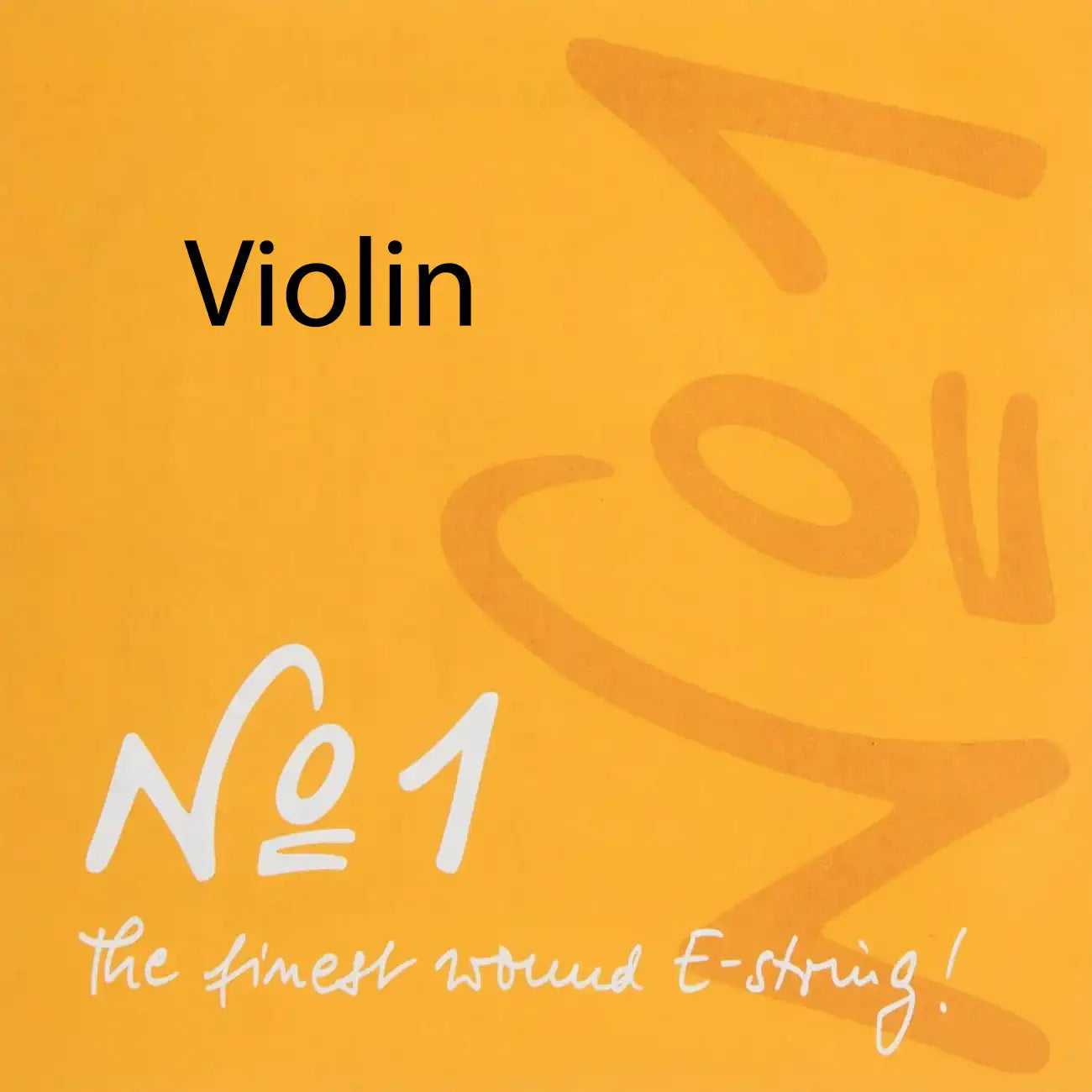 NO. 1 violin E string by Pirastro, non-whistling, wound,