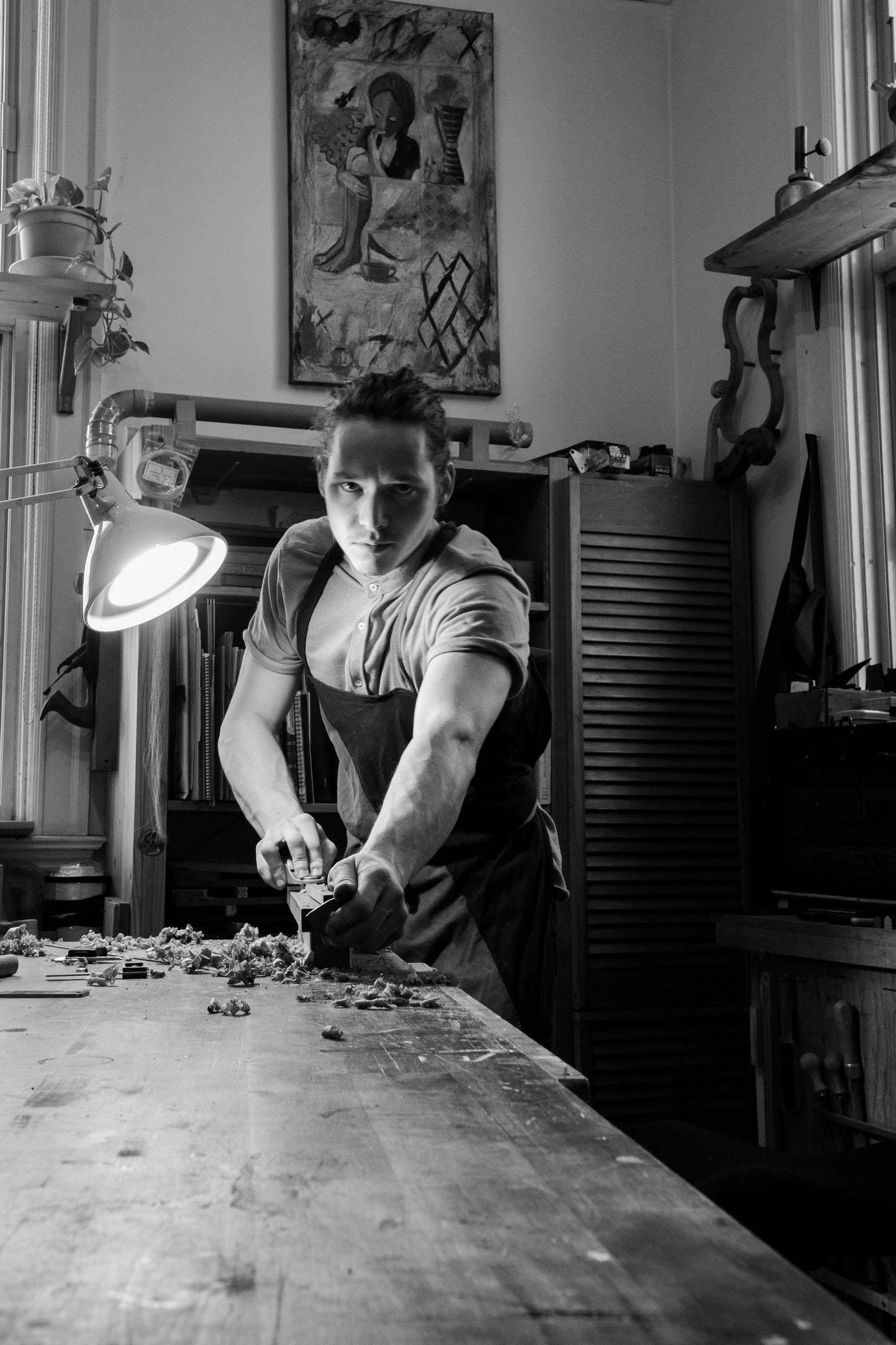 Zacharie Rodrigue violin bow, Ostrya / American Hop-Horn Beam wood, 60.1g, Montreal | Metzler Violins