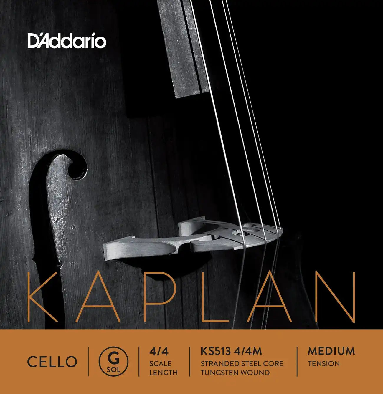 KAPLAN cello string, medium,