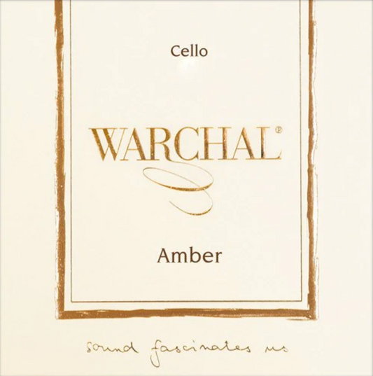 WARCHAL Amber cello string set with synthetic A | Metzler Violin Shop