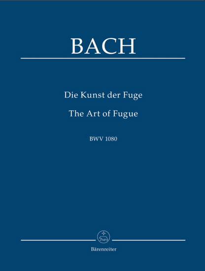 Bach, J.S. (Diener): (mini score) The Art of the Fugue - "Die Kunst der Fuge'' (string quartet) Barenreiter