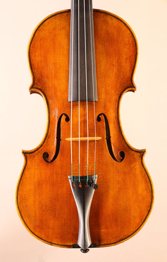 Andrew Carruthers del Gesu model violin, 2025, Santa Rosa, CA, USA | Metzler Violins