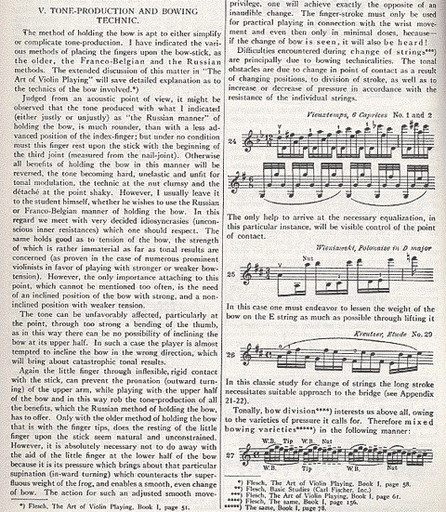 Flesch, Carl: Problems of Tone Production in Violin Playing OLD EDITION