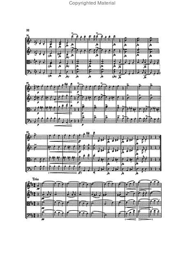 Schubert, F. (Haug-Freienstein): String Quartet in D minor, D 810, "Death and the Maiden" (score)