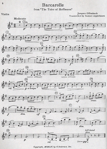 Applebaum, S.: First Solos from the Classics (violin & piano)