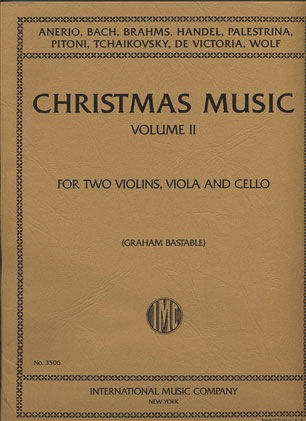 Bastable, Graham: Christmas Music Vol.2 score and parts (string quartet)
