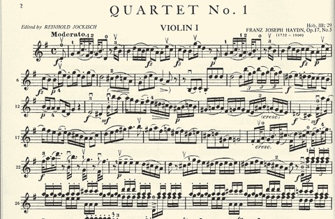 Haydn, F.J. (Jockisch): 30 Celebrated Quartets: Vol.1 (string quartet)