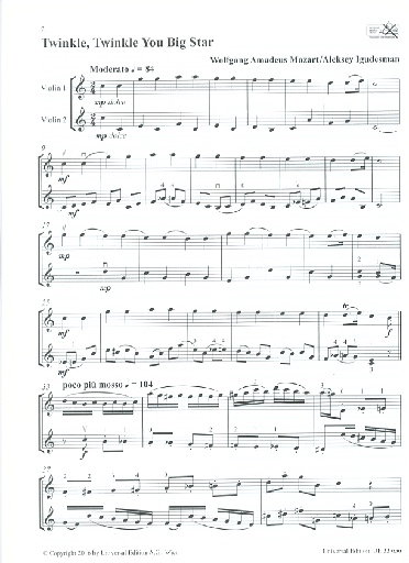 Igudesman, Aleksey: Mozart & More (2 violins)