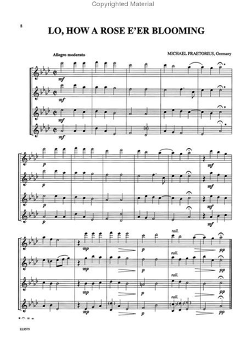 Ryden (arr): Christmas Quartets for All (flute)