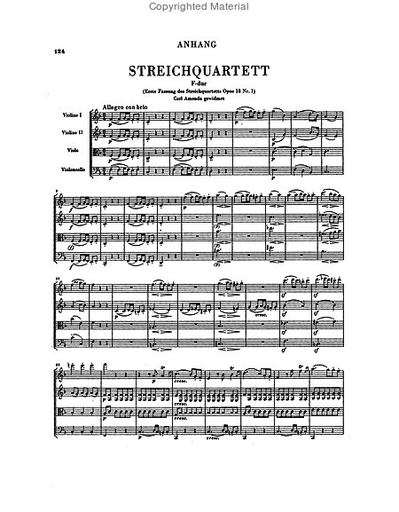 Beethoven, L.van (Herttrich, ed): String Quartets, Op.18 and String Quartet Version of the Piano Sonata, urtext (score)