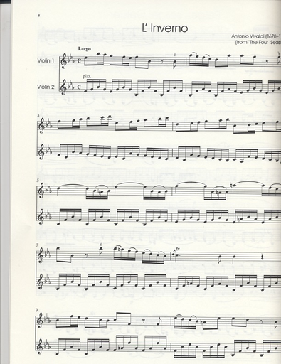 Bodunov, V.: Beautiful Adagios - 9 Pieces for two Violins (two violins) Barenreiter