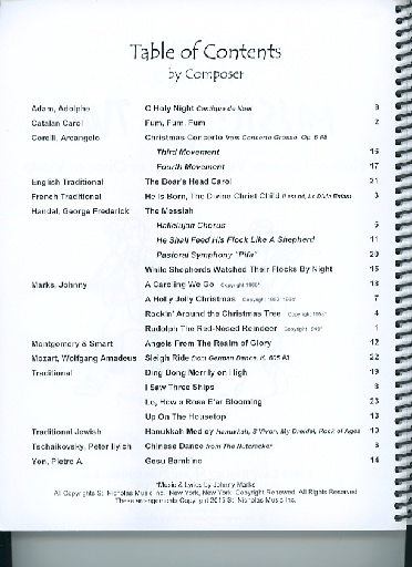 Kelley, Daniel: Music for Two Christmas Vol.2, Popular & Traditional Holiday Favorites (2 violins)