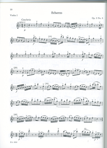 Haydn, J. (arr.): The Best of Haydn (violin 1)