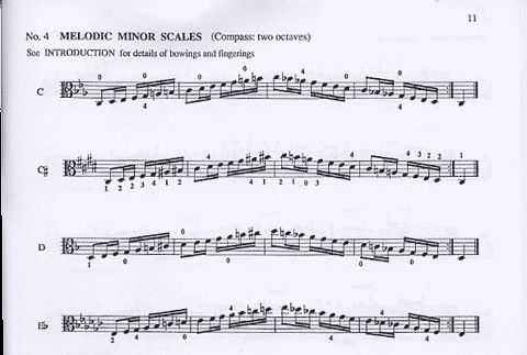 Forbes, Watson: A First Book of Scales and Arpeggios for Viola Players Bk.1 of 3