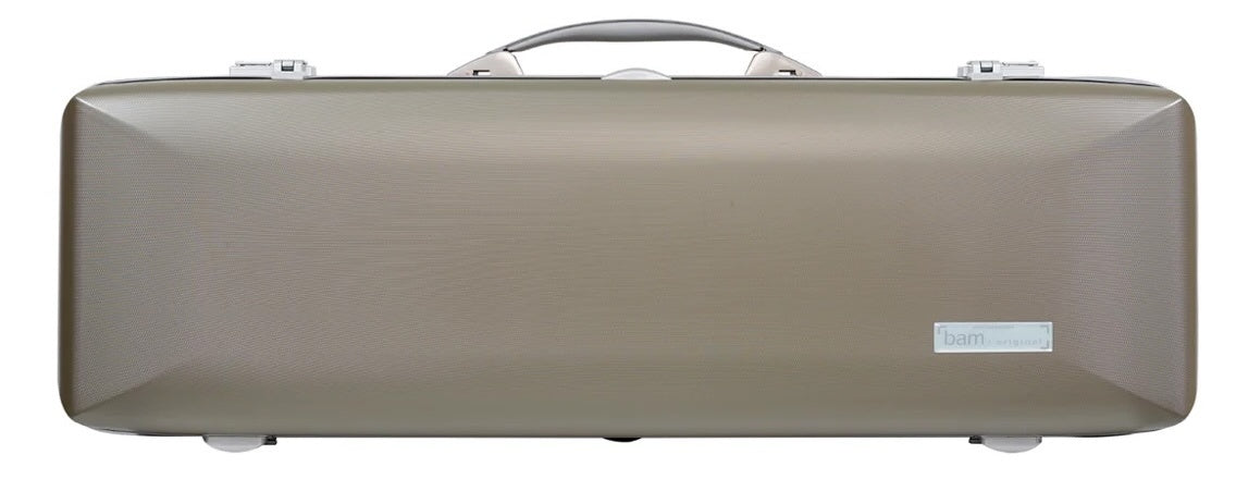 BAM Hightech Supreme oblong polycarbonate violin case,