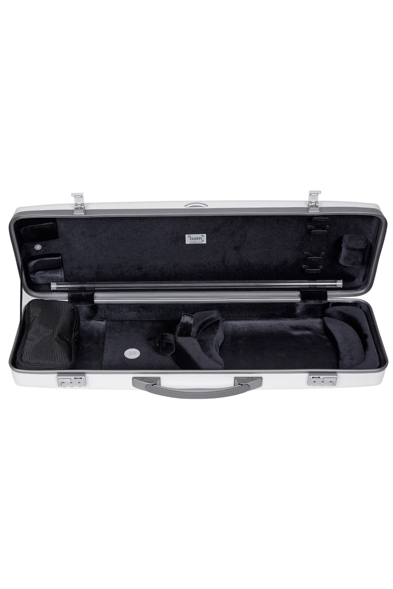 BAM Hightech Supreme oblong polycarbonate violin case,