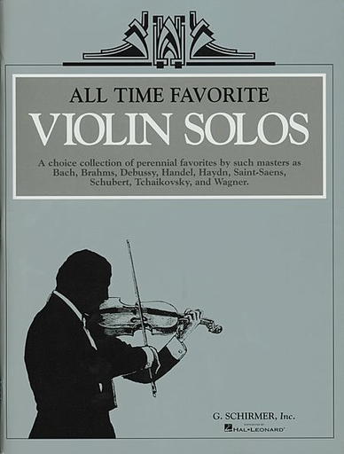 All Time Favorite Violin Solos (violin & piano)