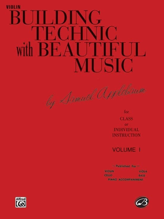 Applebaum, S.: Building Technic with Beautiful Music Volume 1 (violin) Alfred
