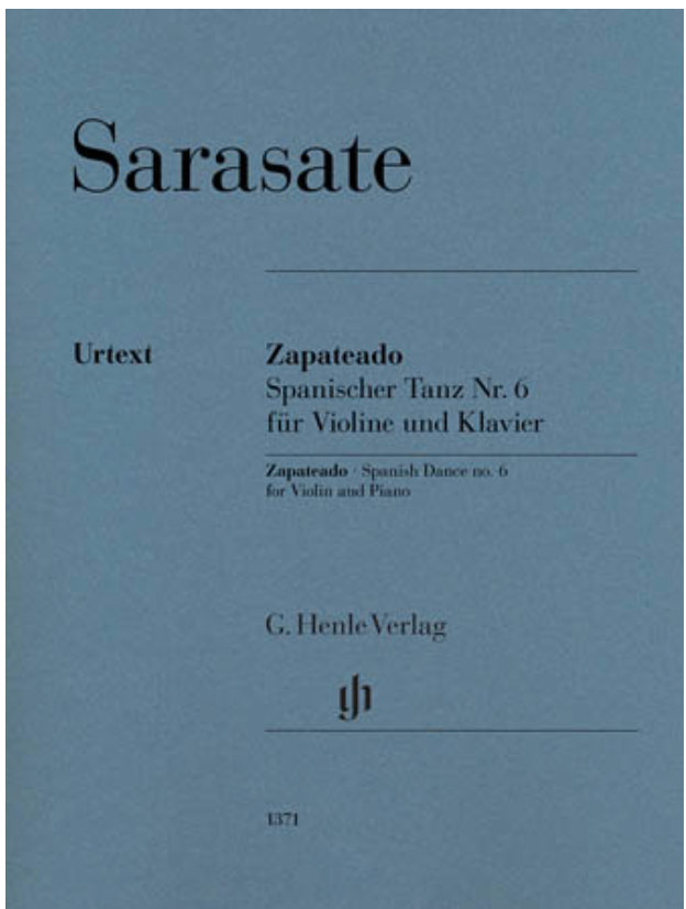 Sarasate: Zapateado - Spanish Dance No.6 (violin, piano) HENLE