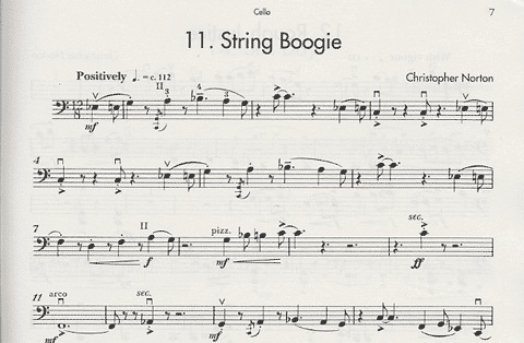 Norton, C.: Microjazz 2 (cello & piano)