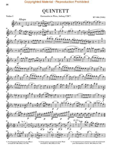 Mozart, W.A. (Herttrich, ed.): String Quintets, Vol. 2, urtext (2 violins, 2 violas, and cello)