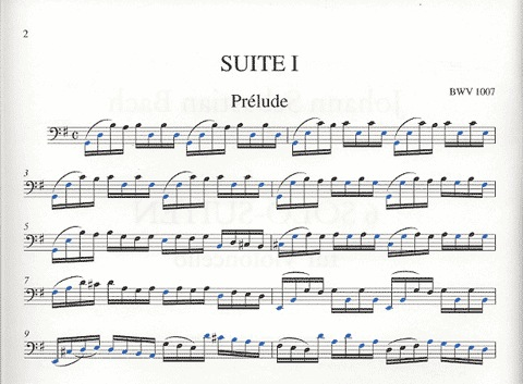 Bach, J.S. (Thomas-Mifune): 6 Suites for Cello (cello) Edition Kunzelmann