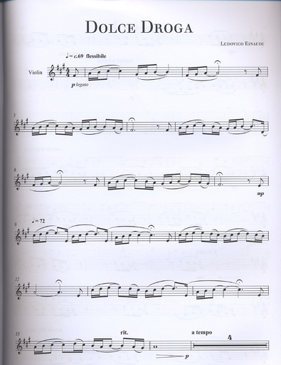Einaudi, Ludovico: The Violin Collection-Eight pieces for violin & piano