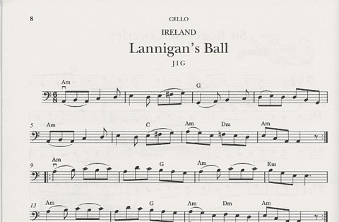 Jones, E.H.: Jigs, Reels, & More (cello)