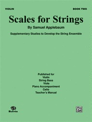 Applebaum, S.: Scales for Strings Bk.2 (violin)
