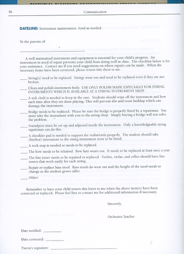 Allen, M., Gillespie, R., & Hayes, P.T.: (Score) Essential Elements, Bk.2 (teacher's manual)