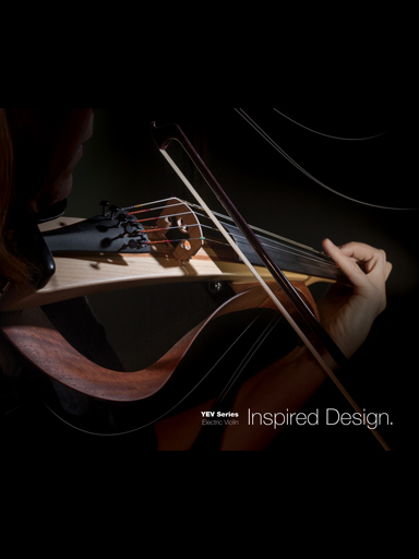 Yamaha YEV-105NT 5-string Electric Violin with natural body
