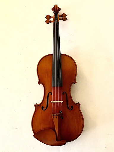 Heinrich Gill 4/4 violin, model No. X7, Bubenreuth, Germany 2014
