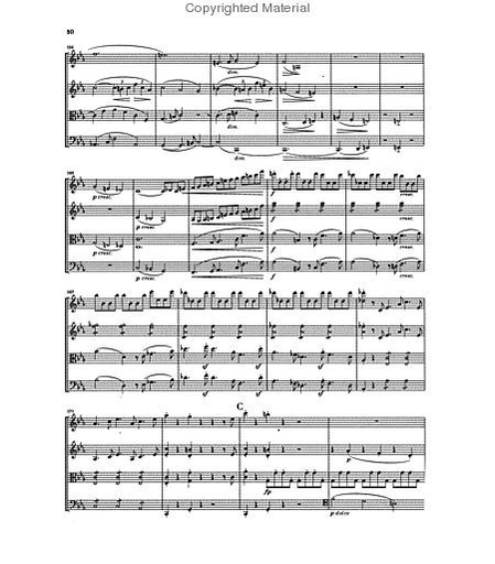 Brahms, J. (Reiser, ed.): String Quartet, Op. 51 No. 1 in C Minor and 2 in A Minor, urtext (score)