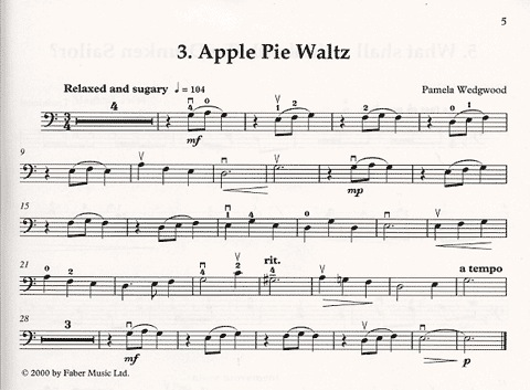 Wedgewood, Pam: Up-Grade 1-2 (cello & piano)
