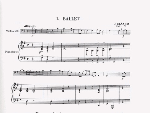 Brodszky, F.: Old Music for Violoncello-17th & 18th Centuries (cello & piano)