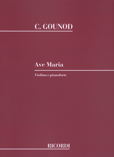 Gounod, C. (Bach): Ave Maria (violin, and piano)