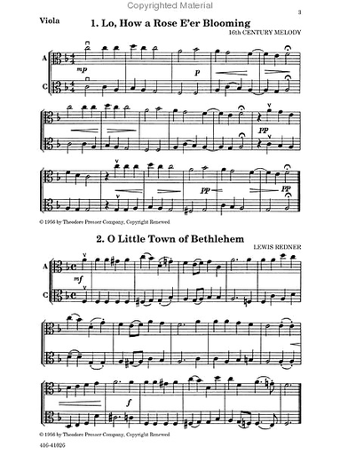 Zimmerman, Ruth: Play a song of Christmas (2 violas)