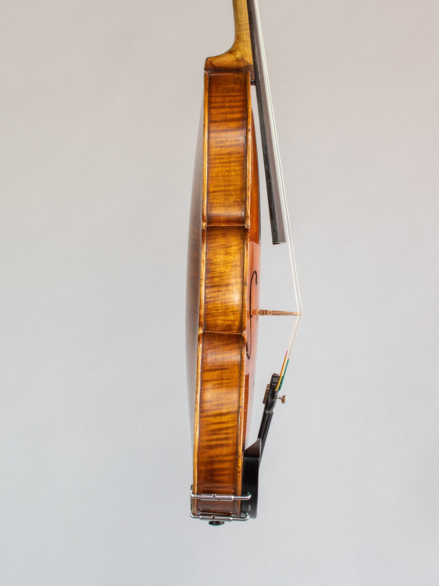 Double-purfled old European violin, unlabeled