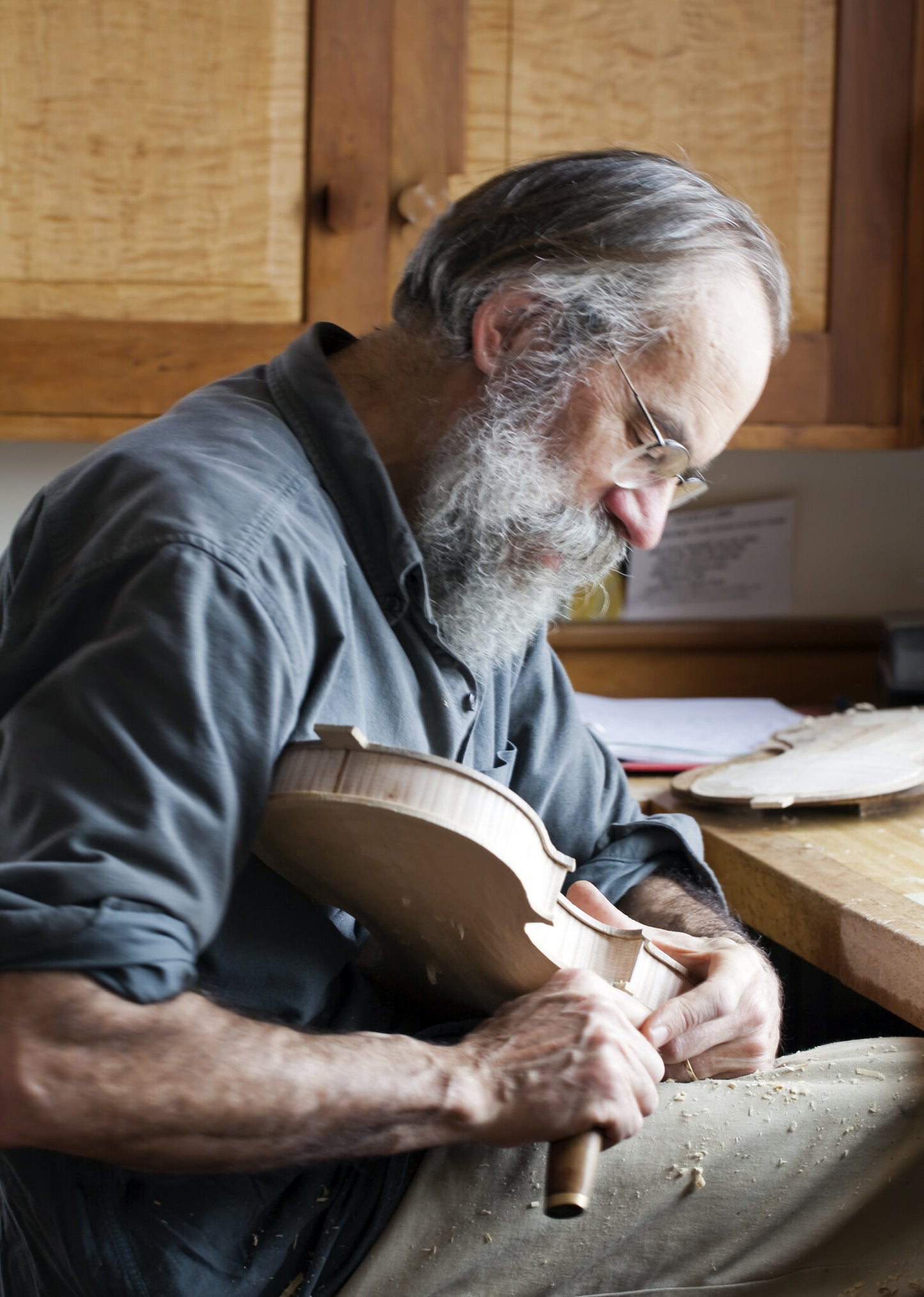 Douglas C. Cox 15 3/4" viola #828 "Laurentius Storioni fecit Cremonae 1789" Brattleboro, VT, 2014
