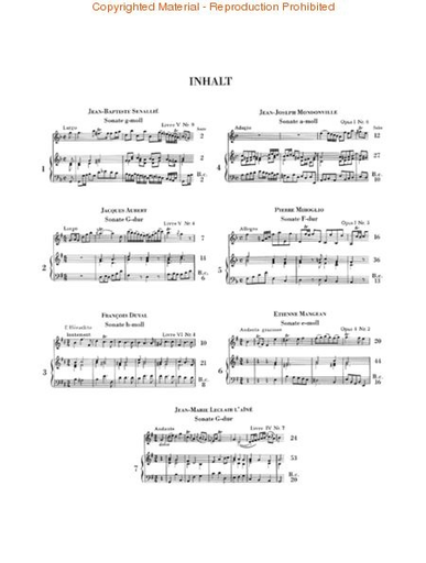 Meyn-Beckmann, (ed.): French Violin Music of the Baroque Era, Vol.1 (violin & piano)
