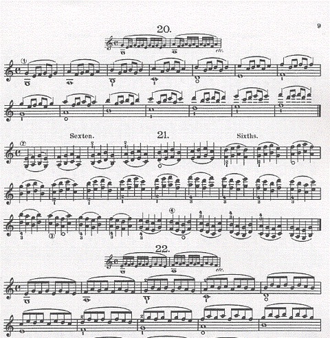 Sevcik, O.: Preparatory Exercises in Double Stopping Op.9 (violin)
