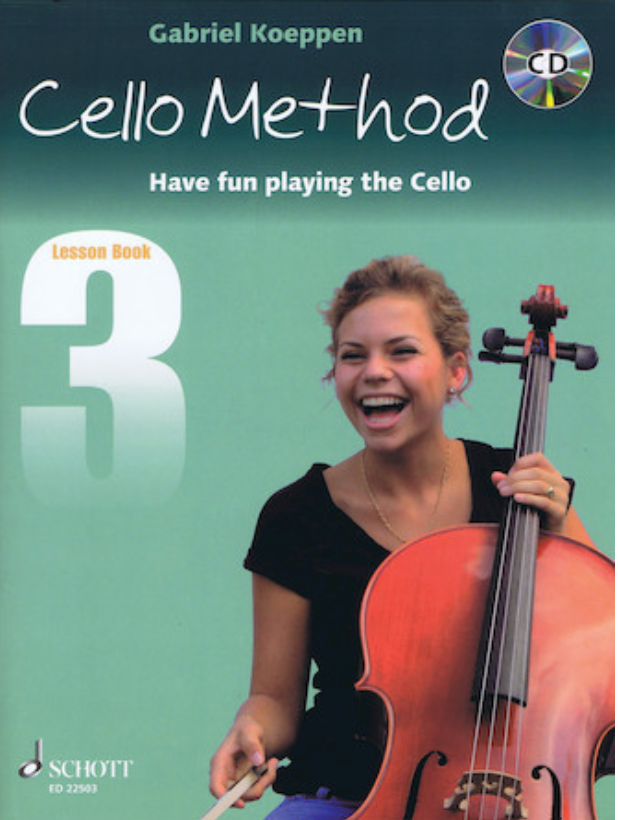 Koeppen: Cello Method – Lesson Book 3 Have Fun Playing the Cello (cello) SCHOTT