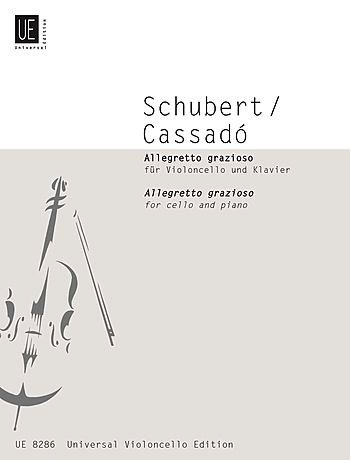 Schubert F./Cassado G.: Allegretto Grazioso (cello & piano)