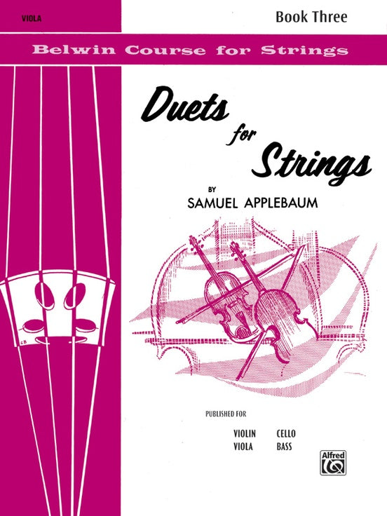 Applebaum, Samuel: Duets for Strings, Book Three (2 violas)