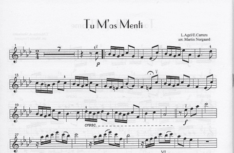 Norgaard: French Tangos for Violin (violin & piano)